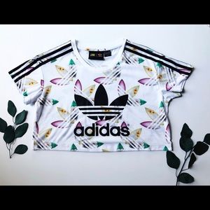 Adidas Originals PHARRELL WILLIAMS Surf Crop Top